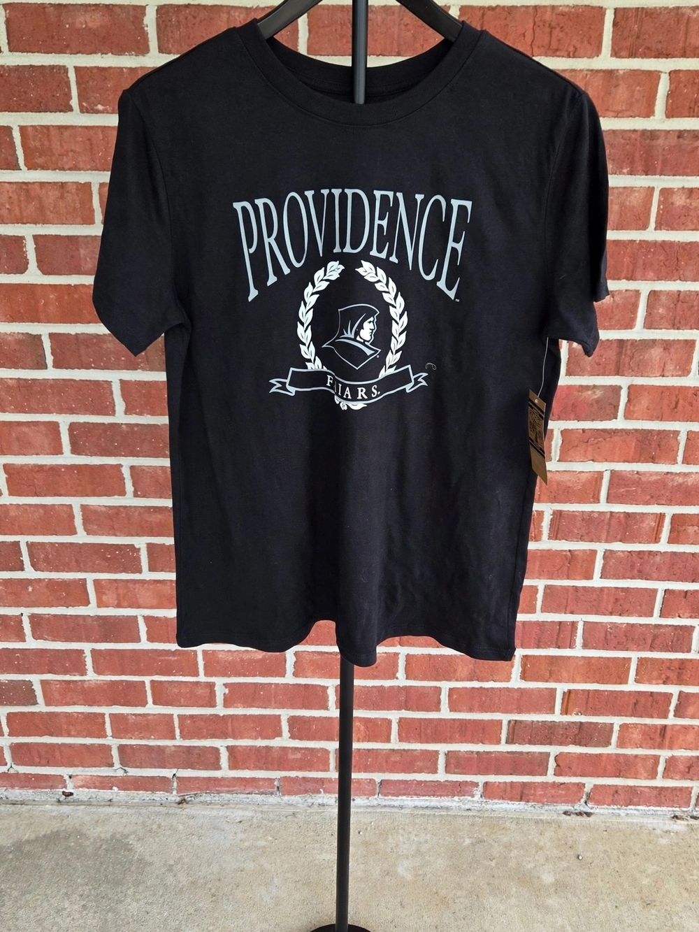 NWT Friars Black Graphic Short Sleeve Tee